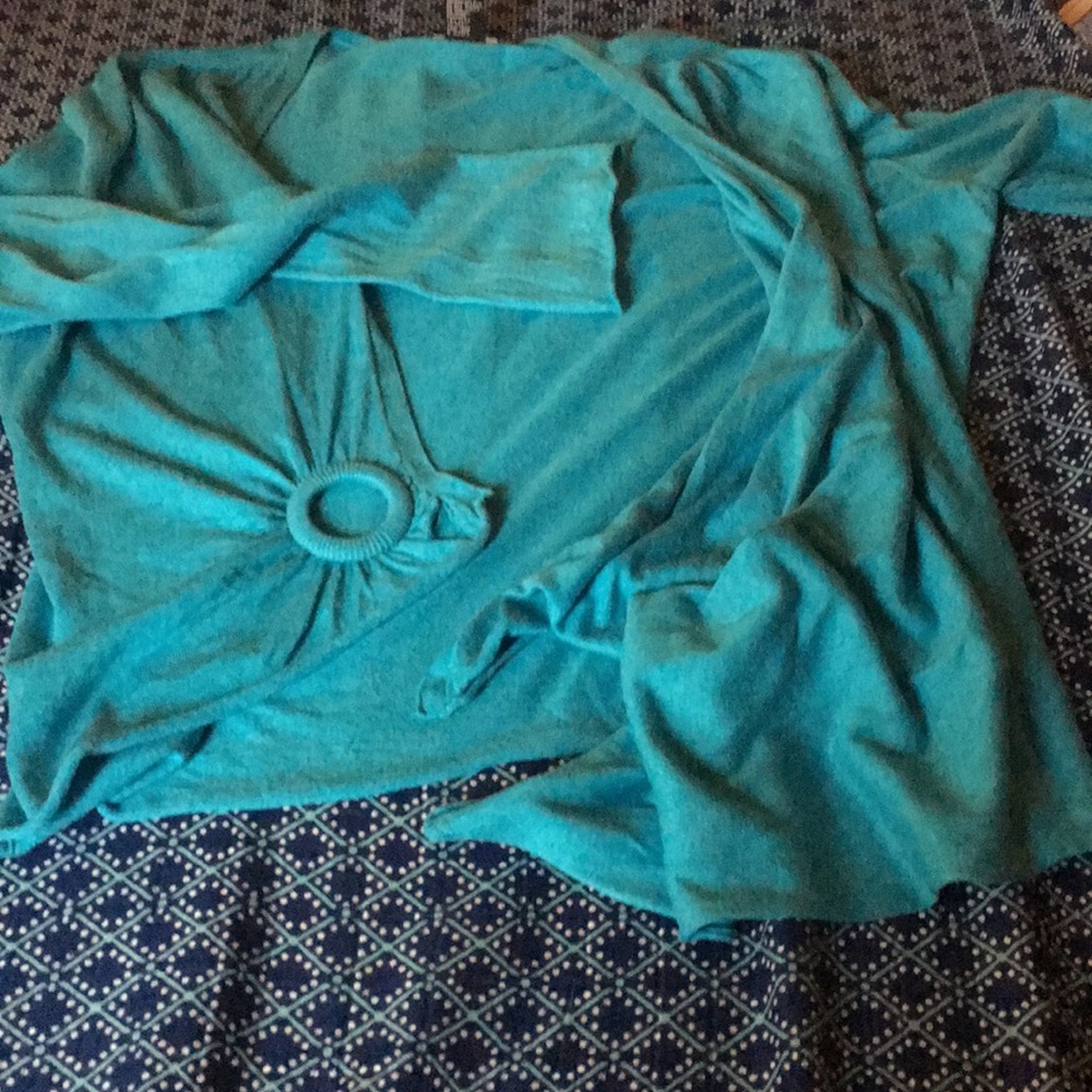 A side tie sweater